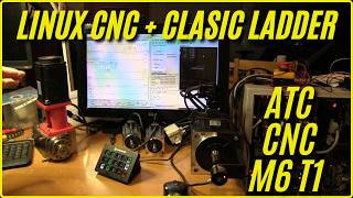 Linux CNC Tool Magazine ATC HAL G-Code Classic Ladder Remapping M6