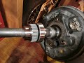 H20 スズキ・パレット4WD リアベアリング交換