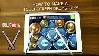 How To Make A Touchscreen DRUMSTICKS! Do it Yourself - Homemade - Easy