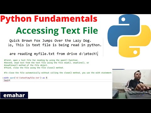 Reading Text File in Python |Python