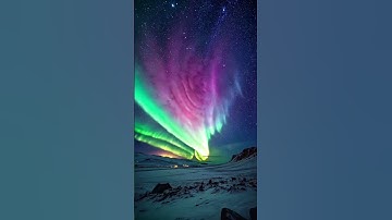 Dancing Aurora Over Norway | Northern Lights Magic #aurora #northernlights #norway #auroraborealis