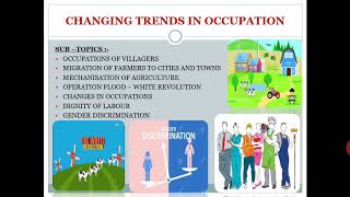 Changing trends in occupation ( ch 7)