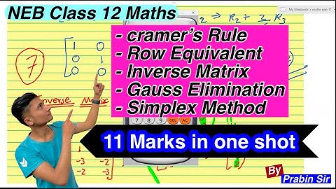 maths important questions class 12 || matrix class 12 in one shot