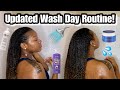 Updated WASH DAY Routine Ft. Some Current FAVORITE Products! Low Porosity, Type 4a/4b Natural Hair!