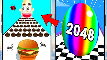 Unique Mobile Gameplay Comparison Which Android,iOS Games Is Better: Sandwich Runner OR Marble Run?.