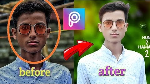 picart se baground change kaishe kare only one click me #picArt
