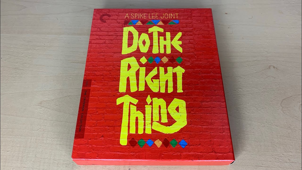 Do the Right Thing - Criterion Collection Blu-ray Unboxing - YouTube