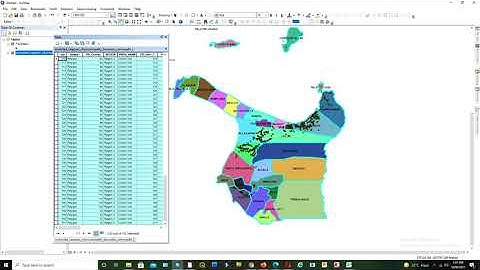 How to copy attribute table using ArcMap 10  and export into Excel data