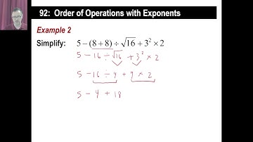 Saxon Math - 76 (4th Edition) - Lesson 92: Expanded Notation, Order of Operations with Exponents
