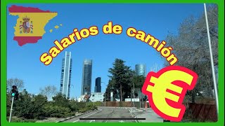 Cuánto DINERO 💶 gana un CAMIONERO en España???