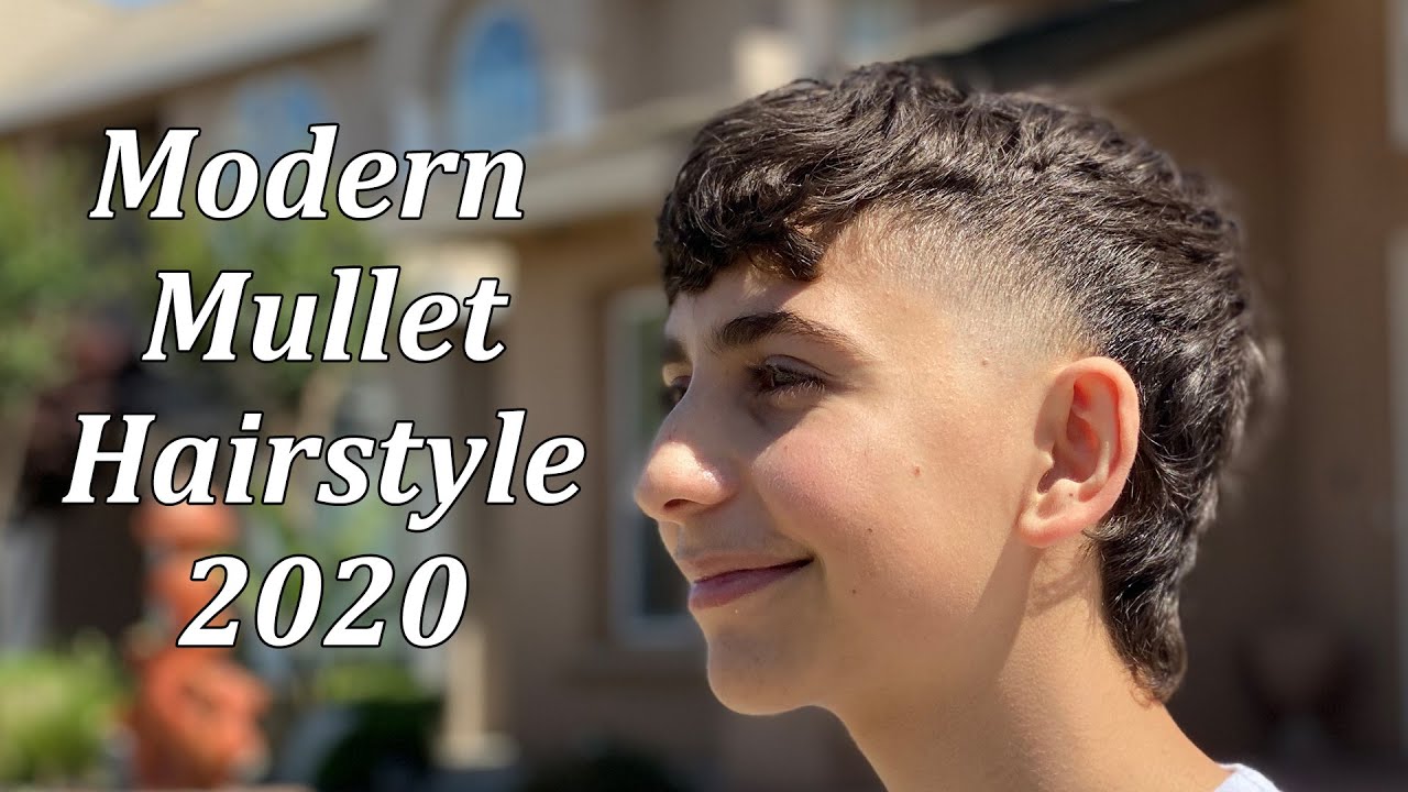 Permed Mullet 2020 : Modern Mullet High Taper 2020 Hairstyle Haircut Tutori...