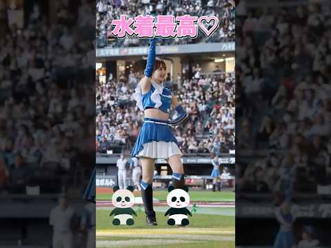 チアガールの応援最中に映り込んだw ピタ止めチャレンジ きつねダンス Shorts 