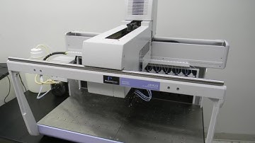 Perkin Elmer JANUS AJM8001 8-tip Varispan Automated Liquid Handling Workstation