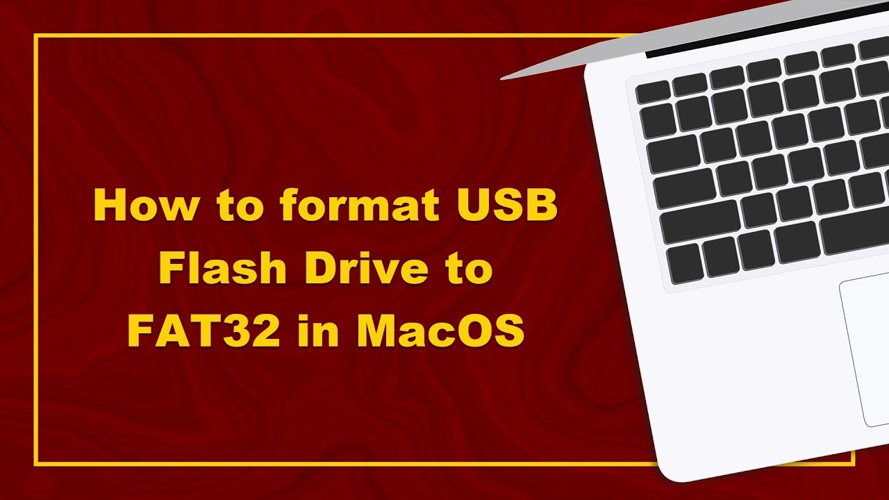 to Format USB Flash Drive Mac - YouTube