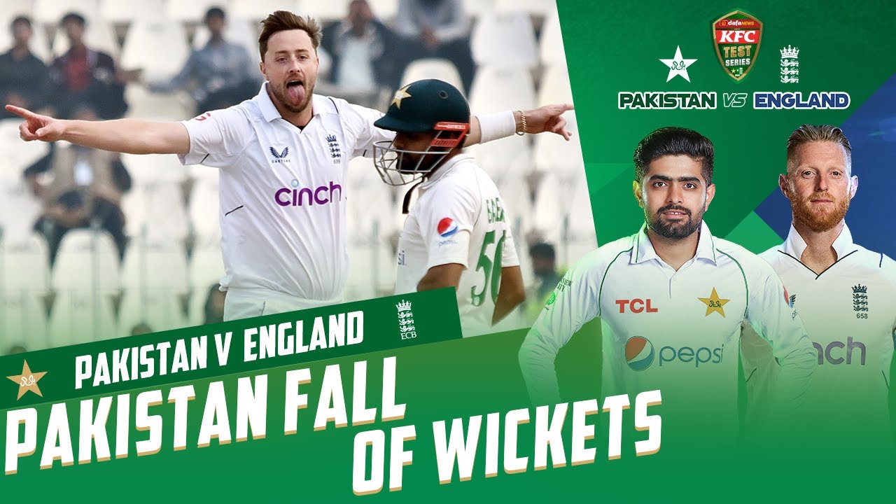 Pakistan Fall Of Wickets Pakistan vs England 2nd Test Day 2 PCB MY2T