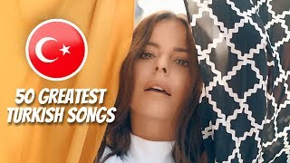 50 Greatest Turkish Pop Songs 🇹🇷 / En Iyi Türkçe Şarkılar Resimi