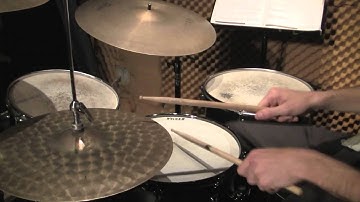 Drum Lesson-- The Paradiddle: From Exercise to Application (Part2)