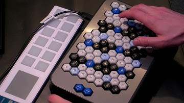 AXiS 49 - Harmonic Table Keyboard, Tutorial & Solo