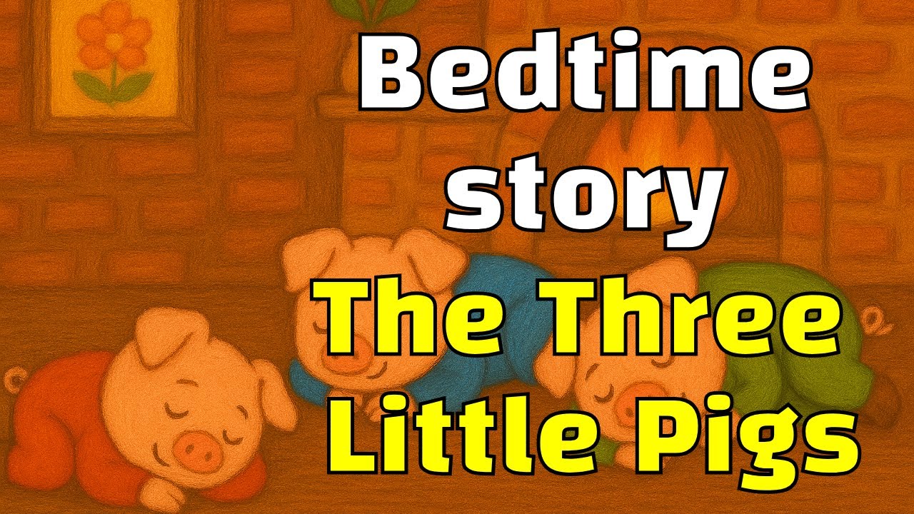 The Three Little Pigs | Bedtime Story for Kids 🌙 | Audiobooks for kids ...
