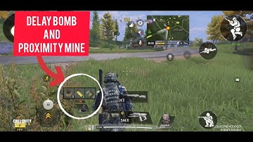 DELAY BOMB AND PROXIMITY MINE | CALL OF DUTY MOBILE