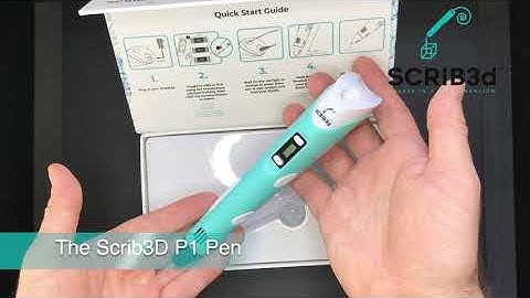 SCRIB3d P1 Unboxing