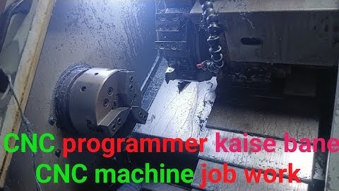 cnc programmer kaise bane CNC machine job work CNC programmer for maintenance engineering#cncmachine