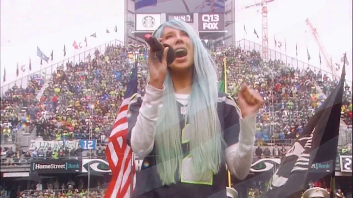 Melissa Reese National Anthem Seahawks NFL 10-16
