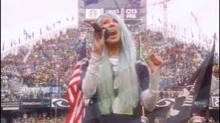 Melissa Reese National Anthem Seahawks NFL 10-16