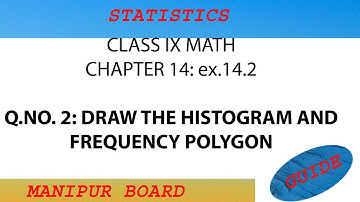 STATISTICS || CLASS IX MATH EX.14.2 Q.2 || MANIPUR BOARD || GPS MANIPUR