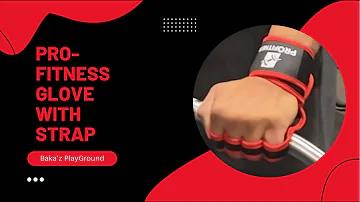 Pro-fitness Weight Lifting Gloves with Strap Bakaz Playground