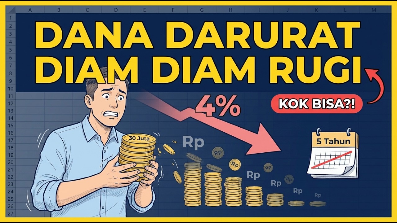 Dana Darurat 30 Juta Bisa Hilang 5 Juta Tanpa Disentuh !