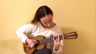 Video thumbnail of "U2 - With Or Without You - Guitalele Cover"