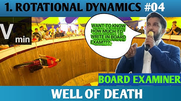 ROTATIONAL DYNAMICS Part 4 | Well of Death  | By Prof. Rizwan Shaikh