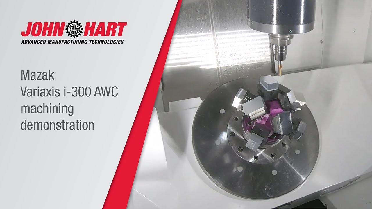 Take a look at the Mazak Variaxis i-300 AWC - YouTube