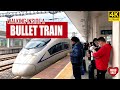 【Hunan 4K】Inside A BULLET TRAIN  | China After COVID Crisis | 高铁