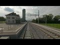 4K Führerstandsmitfahrt RegioExpress RE Konstanz - St. Gallen - Herisau 2020 Deutschland - Schweiz