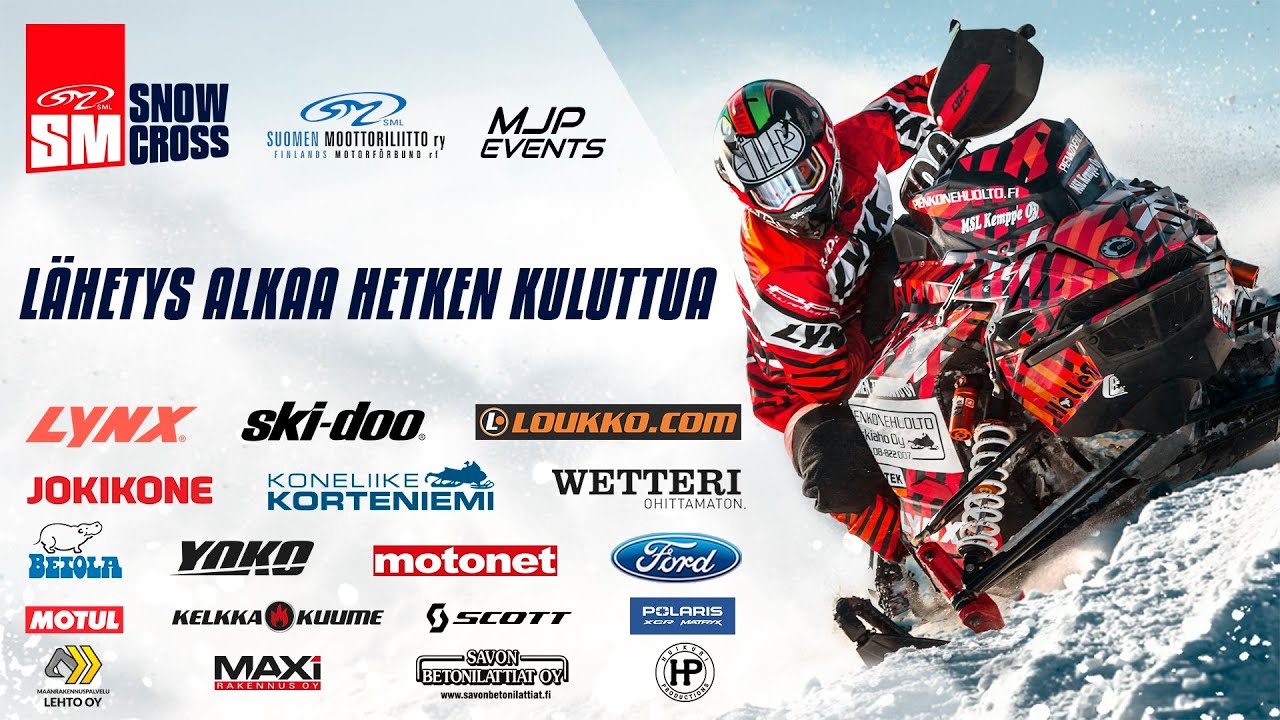 SML SM-Snowcross Kokkola 2. lauantai 20.3.2021
