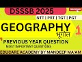 DSSSB GEOGRAPHY IMP PREVIOUS YEAR QUESTIONS WITH FACTS FOR ALL KIND OF GOVT EXAMS part 1.
