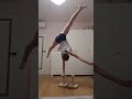 #Core strength#Flexibility#Sports girl#Indoor rock climbing#The combination of strength an