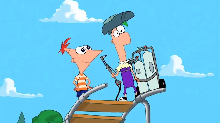 [ENGLISH SUB] [Phineas and Ferb] Season 1-Episode 1 (Part 1) Roller Coaster