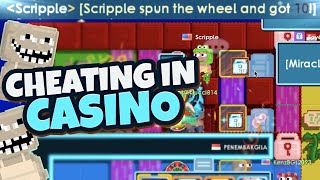 CHEATING IN CASINO, HUGE PROFIT MADE !!! | TYPING IN GROWTOPIA CASINOS !!! screenshot 3