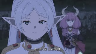 Perfectly Timed Frieren Kills Aura New Year 2024