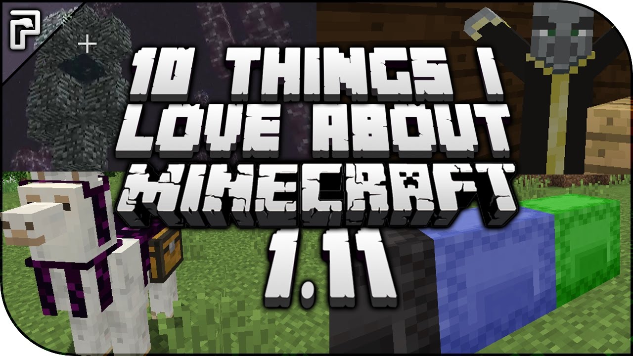 10 Things I Love About The Minecraft 1.11 PC Update (PythonGB) - YouTube