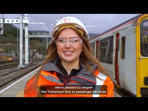 🚇The Treherbert line will reopen for passengers on Monday 26 February