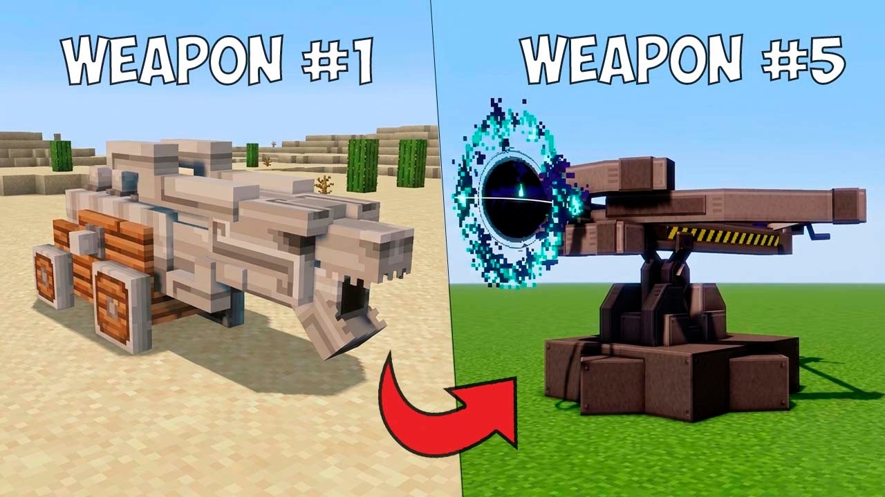 Minecraft, but every time I DEFEND the village, my weapon gets BETTER!
