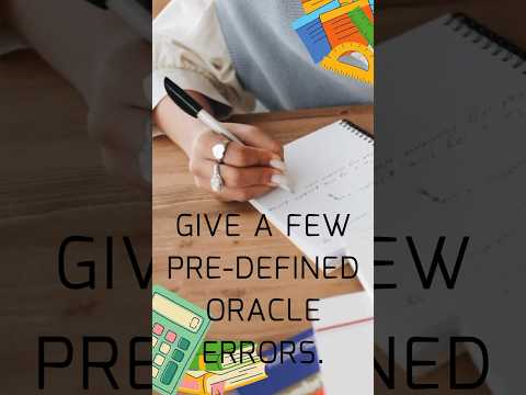 Oracle PLSQL interview