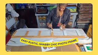 Achieving A Shabby Chic, Rustic, Old-world Look On My Thrifted Photo Frame (1) screenshot 5