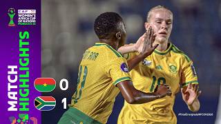 Burkina Faso 0-1 South Africa | Match Highlights l TotalEnergies WAFCON 2026 l Group B