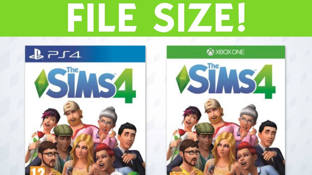 SIMS 4 CONSOLE File Size/More Info! YouTube