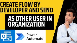 Send As or Send on behalf of Other User OR Person Email || Power Automate Wealth